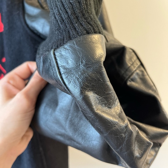 Avon Sportswear Wear & Tear Vintage Wool `North York Soccer team’ Varsity Jacket - Picture 8 of 16